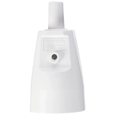 Afbeelding van UNITEC Schuko koppeling met knikbescherming onbreekbaar ws, wit