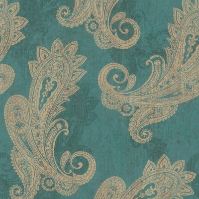Afbeelding van Rasch Indian Styles 746457 Groen