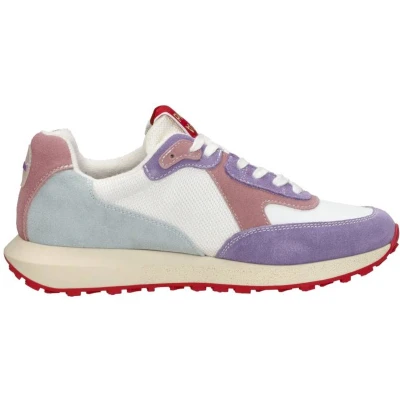 Afbeelding van Palpa JURA Sneakers laag, Dames, Maat: 40, Paars Leer en textiel