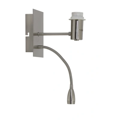 Afbeelding van Light &amp; Living Wandlamp+ledflex REGINA 20x11x35cm Zilver