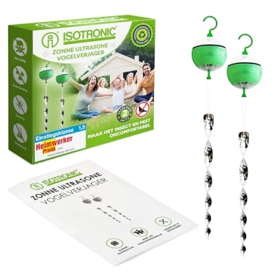 Afbeelding van Isotronic Vogelverjager set van 2