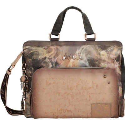 Afbeelding van Anekke Business tas Laptoptas met laptopvak Dreamverse Land Briefcase Multicolor Veelkleurig