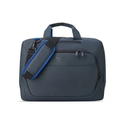 Afbeelding van Delsey Parvis Plus Laptop Bag 2 CPT 15.6&quot; Water Resistant Grey