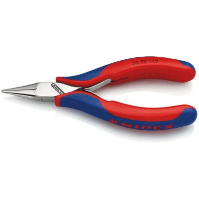 Afbeelding van Knipex 3522115 elektronica grijptang halfronde bek