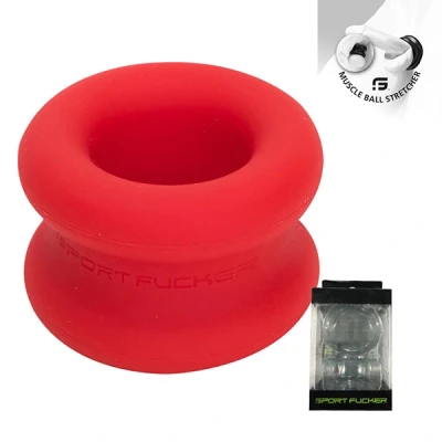 Afbeelding van Muscle Ball Stretcher Siliconen Rood