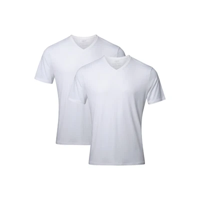 Afbeelding van DANISH ENDURANCE T Shirt voor Heren V Neck Wit L