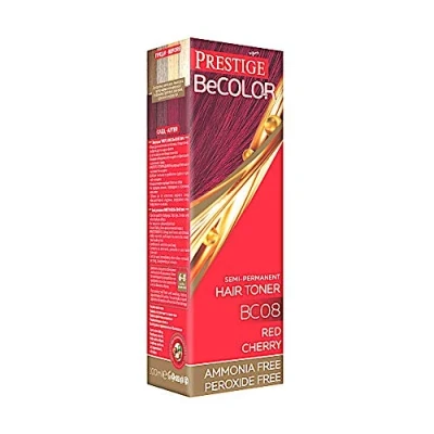 Afbeelding van Semi permanente haartoner Kleur BC08 Kersenrood, Geen Ammoniak Peroxide van BeColor
