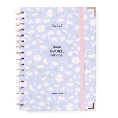 Afbeelding van Mr.Wonderful agenda Office 2025 26, weekplanner, weekoverzicht, Era una vez... mijn leven