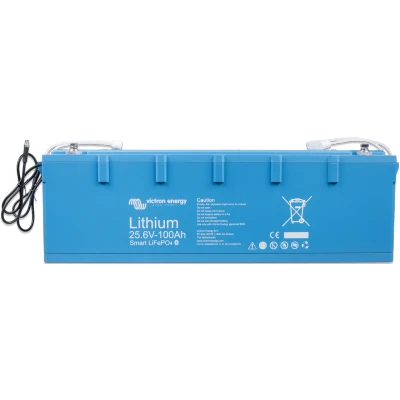 Afbeelding van LiFePO4 Lithium accu 25,6V/100Ah Smart