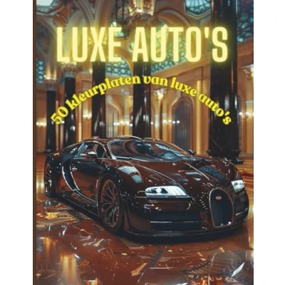 Afbeelding van Artfull Pixels luxe Auto&#039;s: 50 kleurplaten auto&#039;s kleurboek