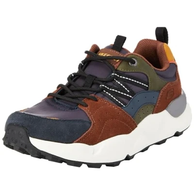 Afbeelding van Bendino Dormer 210555 Vrijetijdsschoenen Heren Navy Multi Suede500 44 Multicolour Schoenen