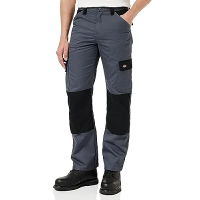 Afbeelding van VF Dickies UK Heren Dagelijkse Broek Grijs/Zwart Werk Utility Broek, 33W/34L