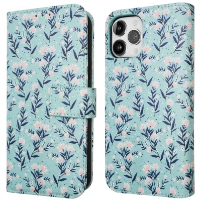 Afbeelding van Apple iPhone 12 Hoesje Kunstleder iMoshion Bookcase Blauw Telefoonhoesje