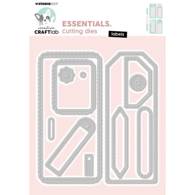 Afbeelding van Creative Craftlab Labels Essentials Cutting Die (CCL ES CD986)