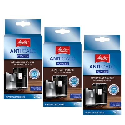 Afbeelding van Melitta Ontkalkingspoeder Koffiemachine 6 Stuks