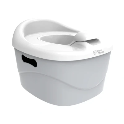 Afbeelding van Diaperchamp PottyChamp 3 in 1 Silver