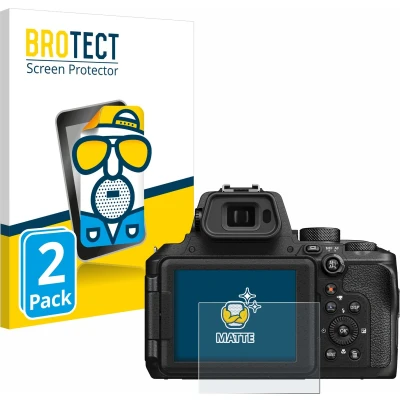 Afbeelding van BROTECT Screenprotector voor Nikon Coolpix P950 Folie Beschermfolie matte (2 Stuks)