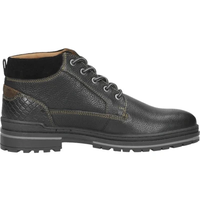 Afbeelding van Australian Middelburg Veterboots, Heren, Maat: 40, Black Leer