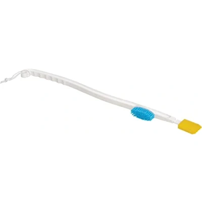 Afbeelding van Aidapt teenreiniger met lange steel (60cm) en borstel