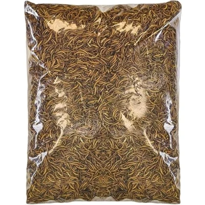 Afbeelding van SQUAWK Gedroogde meelwormen, premium kwaliteit, voer voor wilde vogels, tuin, snacks vogels (5 kg)