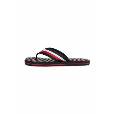 Afbeelding van Tommy Hilfiger Teenslippers, Heren, Maat: 41, Desert sky Polyester