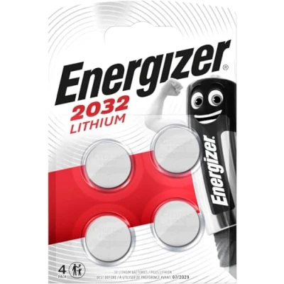 Afbeelding van Energizer Knoopcel CR2032 3 V 4 stuk(s) 235 mAh Lithium E304206100