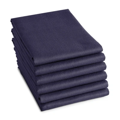 Afbeelding van Theedoek DDDDD Logo Blue 60 x 65 cm (6 Delig)