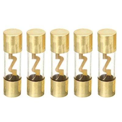 Afbeelding van Mintice 5 Stuks 50A AGU Zekering Auto Automotive Audio Power Veiligheid Beschermende Glazen Buis Vergulde Bescherming Autoversterker Zekeringen