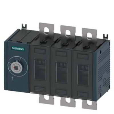 Afbeelding van Siemens sentron 3kd lastscheider hoofdschakelaar 3 polig 6 no nc 250a 690v nood 3kd3830 0pe10 0