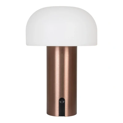 Afbeelding van Soham LED Lamp Lamp, rechargeable, white/copper