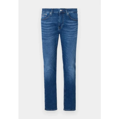 Afbeelding van Tommy Jeans Mannen AUSTIN SLIM TPRD BI0252 Tapered, Denim, 38W/32L, Denim (Denim Dark), 38W / 32L