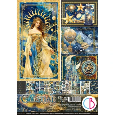 Afbeelding van Ciao Bella Celestial A4 Creative Pad (9pcs) (CBCL087)