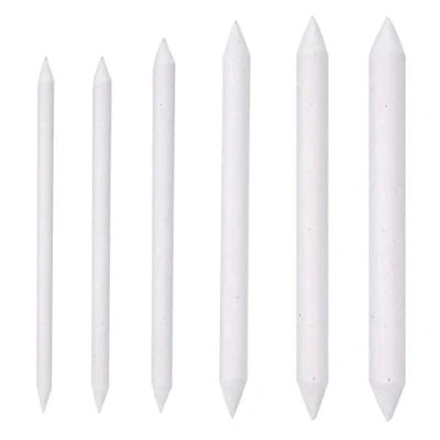 Afbeelding van SIOPPKIK Papieren wisser set 6 stuks, Artiest Blending Stump, Zacht Papier Vilten Pen Stumps Schets Wrijf Tekening Tool voor Potlood Kolen Grafiet Gekleurde Potloden