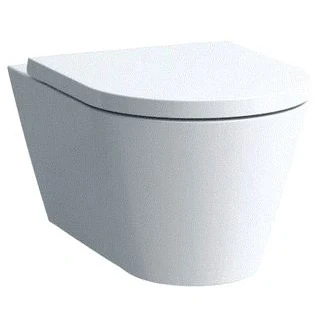 Afbeelding van laufen kartell by wandcloset rimless diepspoel wit mat h8203377570001