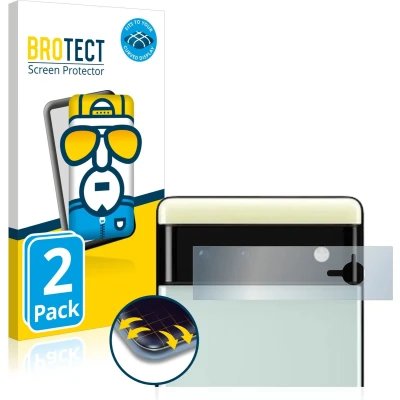 Afbeelding van BROTECT Screenprotector voor Google Pixel 6 (ALLEEN Camera Lens) Folie Beschermfolie transparant volledig dekking (2 Stuks)