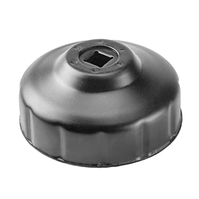 Afbeelding van Oliefilterdopsleutel voor filter Ø 76 mm, 14 oppervlakken, binnen 4 kantige aandrijving 3,8&quot; (10 mm)