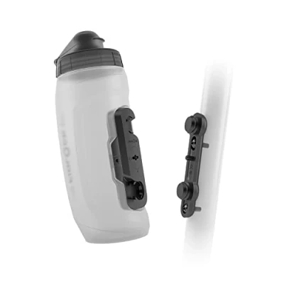 Afbeelding van FIDLOCK Twist Bottle 590 &amp; Bike Base Set Nieuwe Lekvrij, Zelfsluitende Cap Fiets Water Houder Zonder Schroeven Bijgevoegde Fles Kooi Vrij Magnetisch Rack Zwart