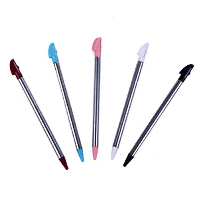 Afbeelding van GOZAR 5 stks Metaal Intrekbare Stylus Touch Screen Pen Voor Nintendo 3DS XL/LL