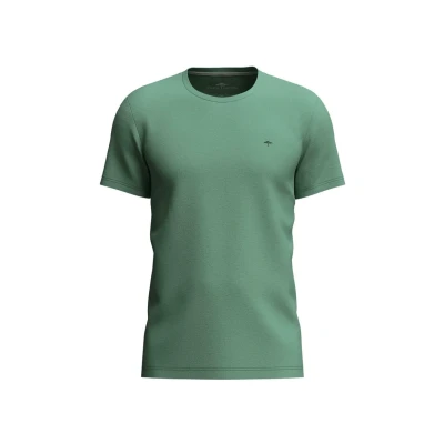 Afbeelding van FynchHatton Tshirt Effen Groen XXL