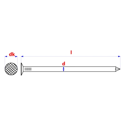 Afbeelding van Spijkers 7.0x200