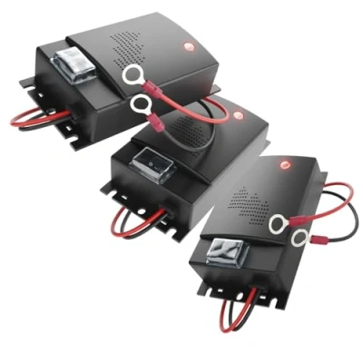 Afbeelding van greate. 3 x marterverjager voor de auto met 12 V batterijaansluiting, motorruimte, marterbescherming auto, marterafweer ultrasoon geluid, marterverschrikker