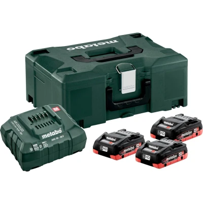 Afbeelding van Metabo Metabox 145 met 3x 4.0 Ah Accu&#039;s