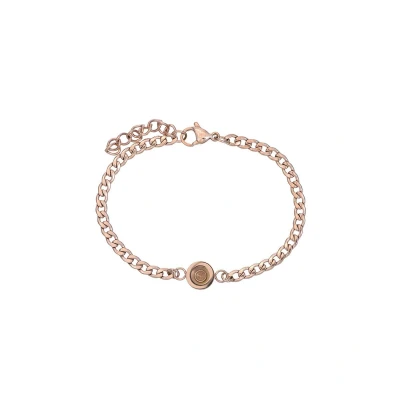 Afbeelding van iXXXi Jewelry Flat Chain CreArtive Base Rosé goud dames Armband (sieraad) One size
