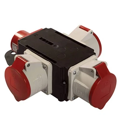 Afbeelding van AS Schwabe CEE stroomverdeler MIXO Adapter ELBE 60832 400 V 32 A