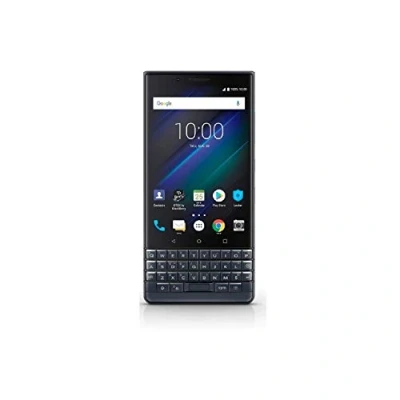 Afbeelding van BlackBerry KEY2 LE (Lite) Dual SIM (64 GB, BBE100 4, QWERTY toetsenbord) (alleen GSM, geen CDMA), in de fabriek ontgrendelde 4G smartphone (leisteen/Space Blue...