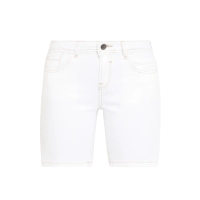 Afbeelding van s.Oliver Jeansshort, Dames, Maat: 34, Weiß