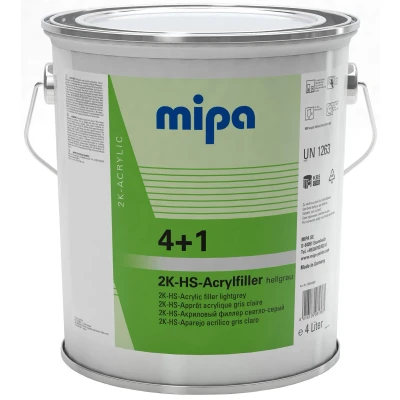 Afbeelding van Mipa 4+1 acrylic filter hs 4l light gray