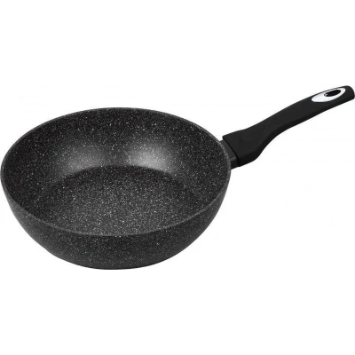 Afbeelding van Klausberg 7294 Wokpan 28 cm Marmer/Keramische coating Alle warmtebronnen Zwart