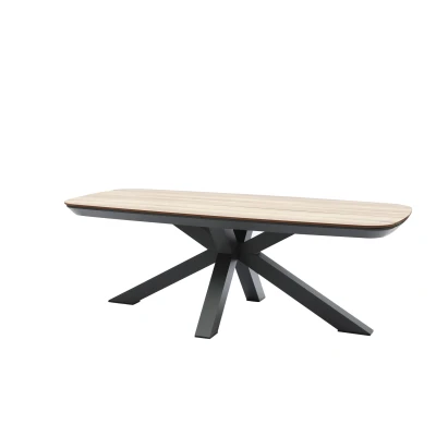 Afbeelding van Sens Line Bradford Tuintafel 220x100cm HPL Houtlook