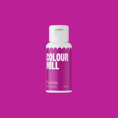 Afbeelding van Colour Mill Oil Blend Voedingskleurstof op Oliebasis Fuchsia 20ml
